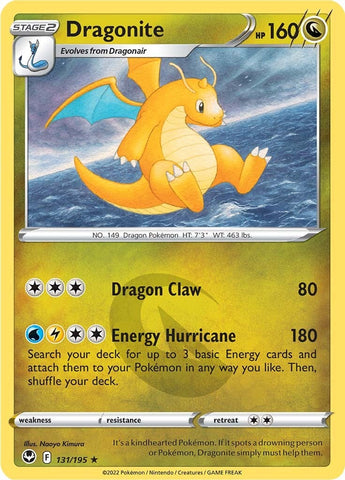 Dragonite (131/195) [Sword &amp; Shield: Silver Tempest] 