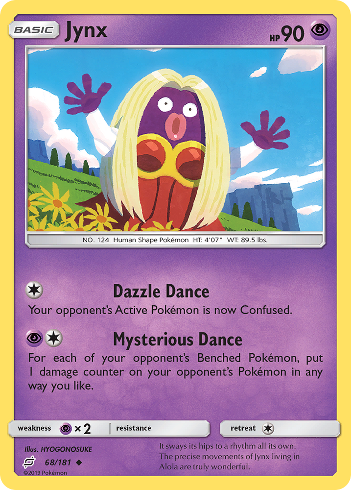 Jynx (68/181) [Sun &amp; Moon: Team Up] 