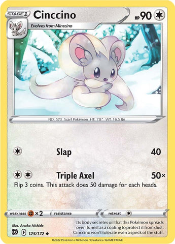 Cinccino (125/172) [Sword &amp; Shield: Brilliant Stars] 