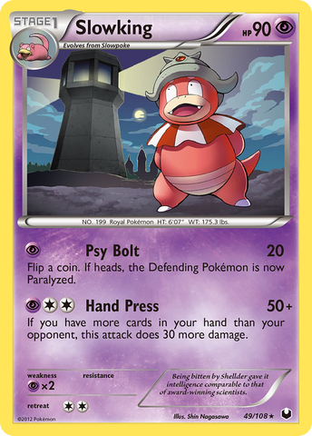 Slowking (49/108) [Black &amp; White: Dark Explorers] 