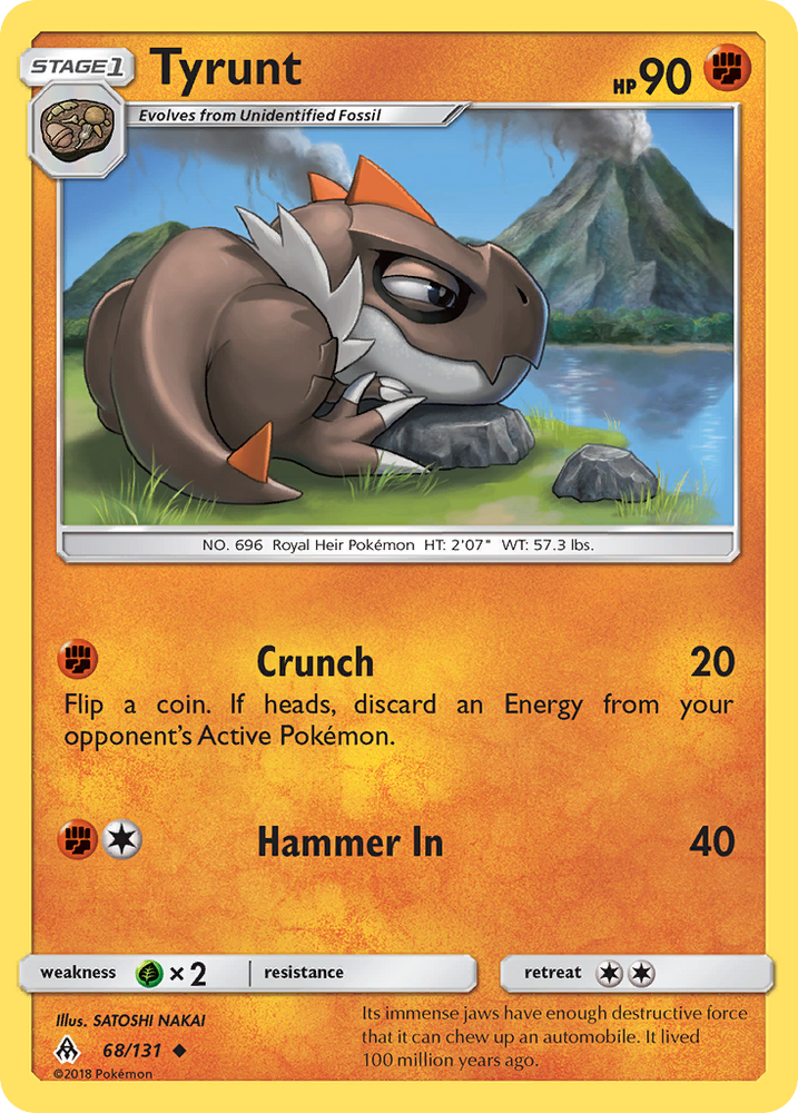 Tyrunt (68/131) [Sun &amp; Moon: Forbidden Light] 