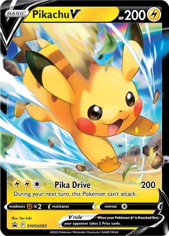 Pikachu V (SWSH285) [Sword &amp; Shield: Black Star Promos] 