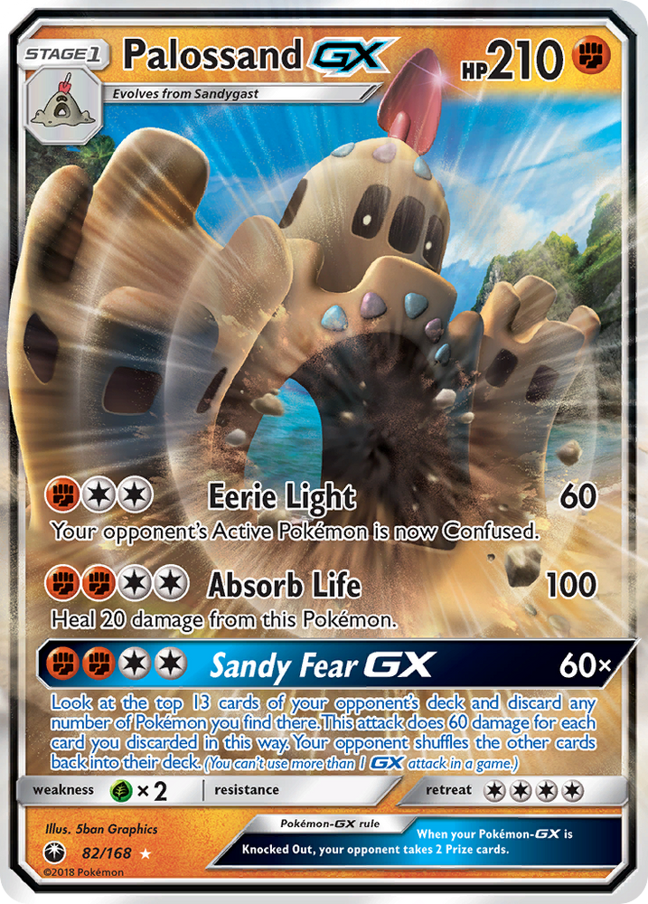 Palossand GX (82/168) [Sun &amp; Moon: Celestial Storm] 