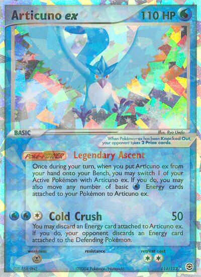 Articuno ex (114/112) [EX: FireRed &amp; LeafGreen] 