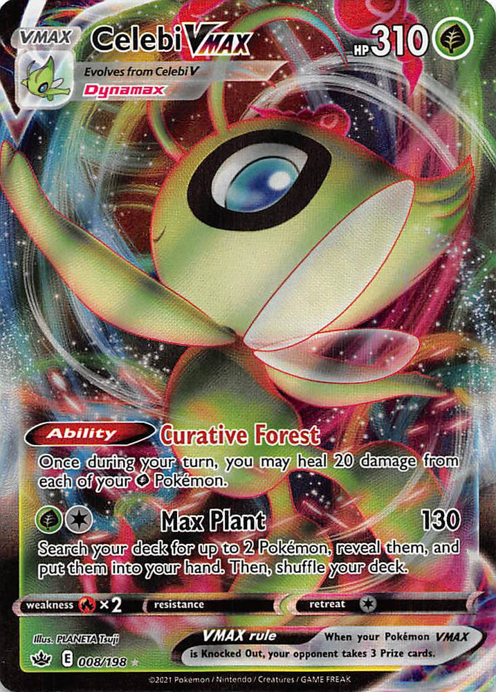 Celebi VMAX (008/198) [Sword &amp; Shield: Chilling Reign] 