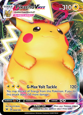 Pikachu VMAX (044/185) [Sword &amp; Shield: Vivid Voltage] 