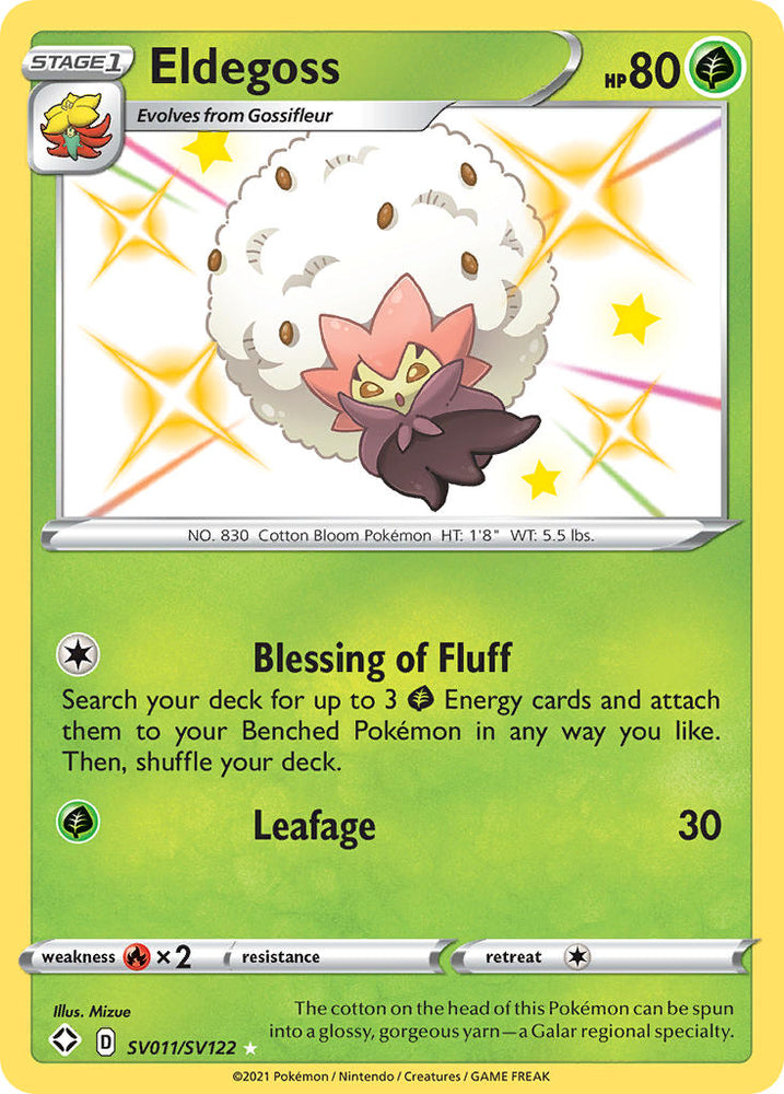 Eldegoss (SV011/SV122) [Sword &amp; Shield: Shining Fates] 