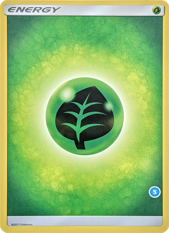 Grass Energy (Exclusive Deck #5) [Sun &amp; Moon: Trainer Kit - Alolan Ninetales] 