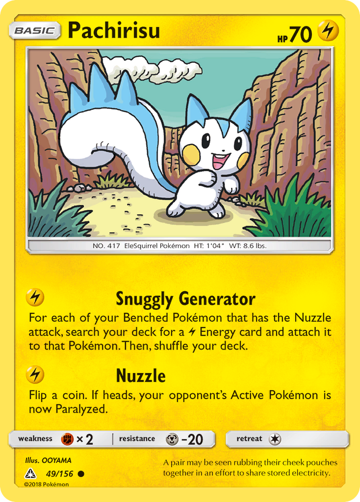 Pachirisu (49/156) [Sun &amp; Moon: Ultra Prism] 