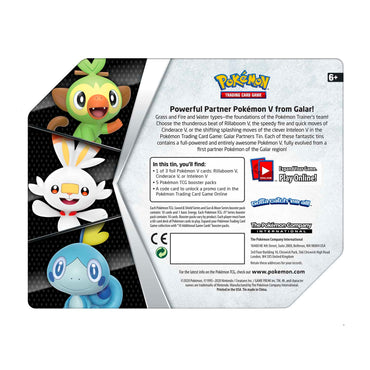 Sword & Shield - Galar Partners Collector's Tin (Inteleon V)