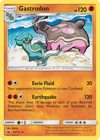 Gastrodon (54/111) [Sun &amp; Moon: Crimson Invasion] 