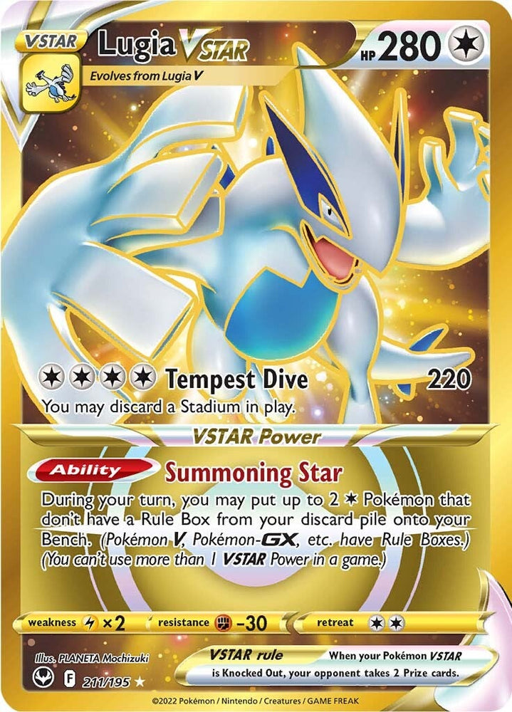 Lugia VSTAR (211/195) [Sword &amp; Shield: Silver Tempest] 