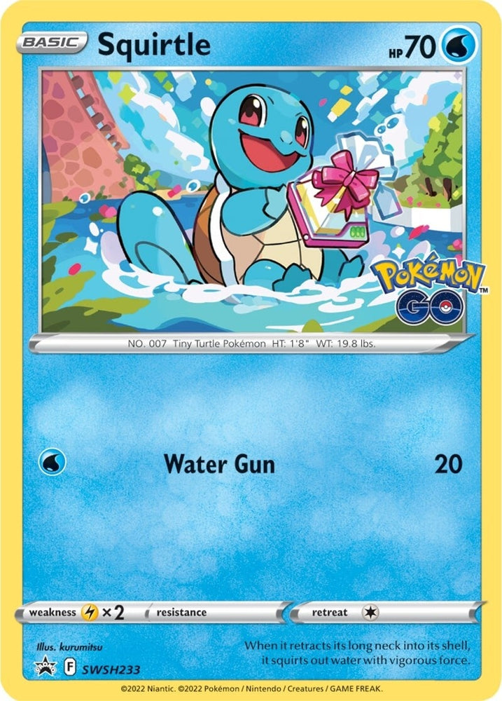 Squirtle (SWSH233) [Sword &amp; Shield: Black Star Promos] 