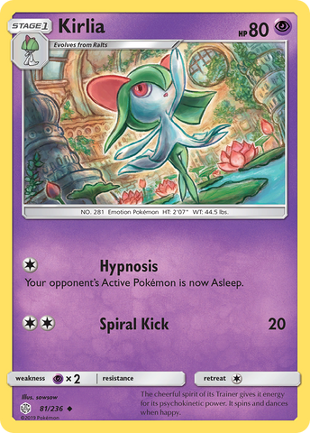 Kirlia (81/236) [Sun &amp; Moon: Cosmic Eclipse] 