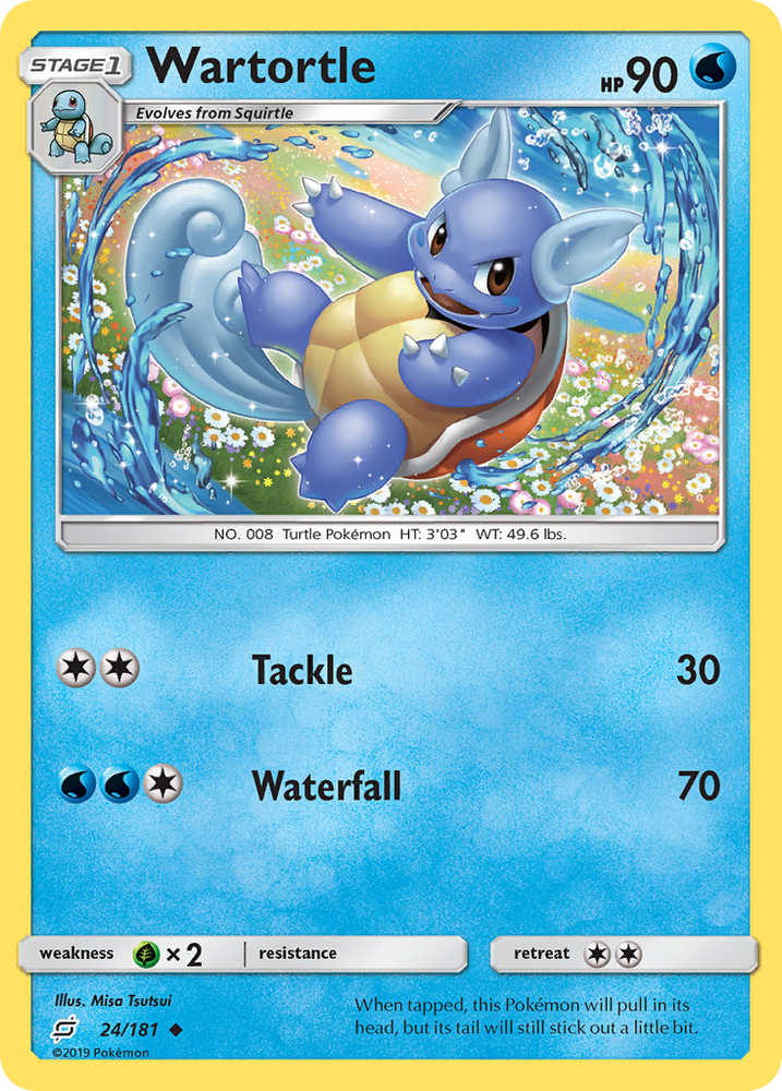 Wartortle (24/181) [Sun &amp; Moon: Team Up] 