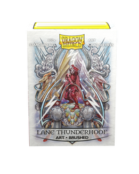 Dragon Shield: Standard 100ct Brushed Art Sleeves - Lane Thunderhoof