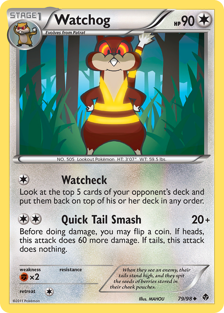 Watchog (79/98) [Black &amp; White: Emerging Powers] 
