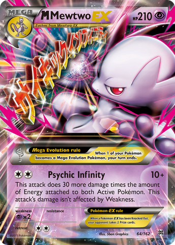 M Mewtwo EX (64/162) [XY:BREAKthrough] 