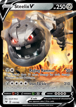 Steelix V (115/185) [Sword &amp; Shield: Vivid Voltage] 