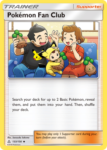 Pokemon Fan Club (133/156) [Sun &amp; Moon: Ultra Prism] 