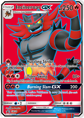 Incineroar GX (SM38) [Sun &amp; Moon: Black Star Promos] 