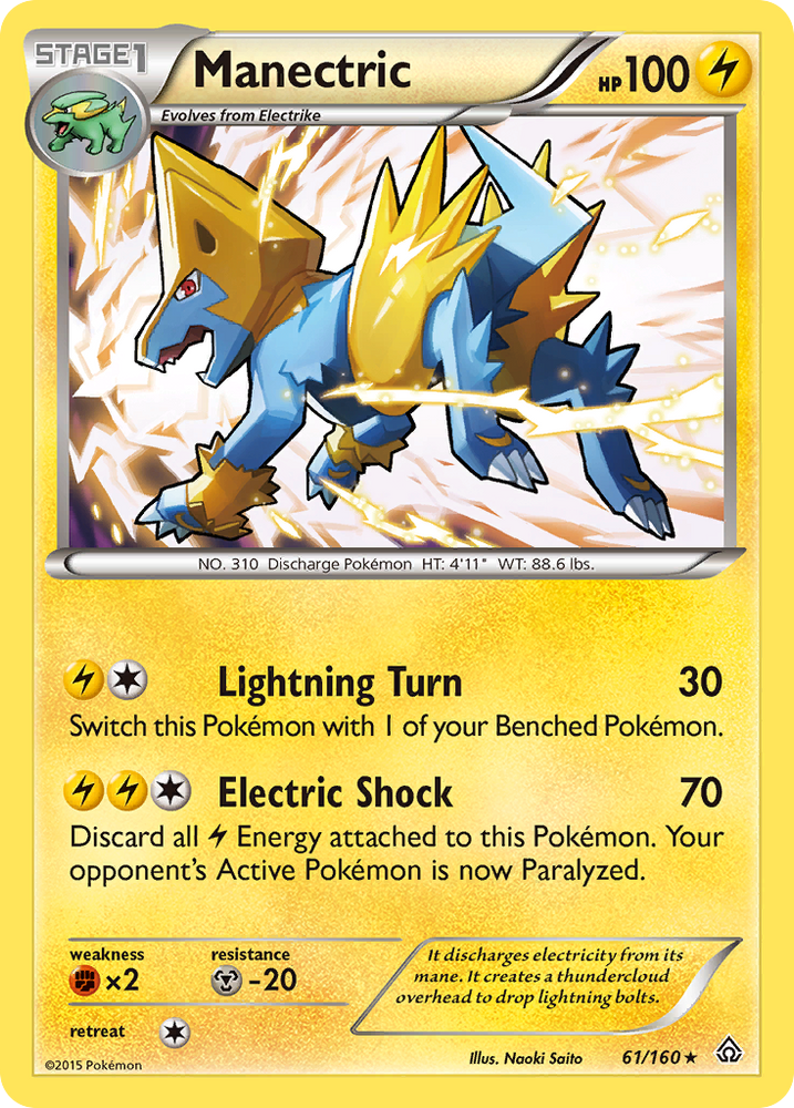 Manelectric (61/160) [XY: Primal Clash] 