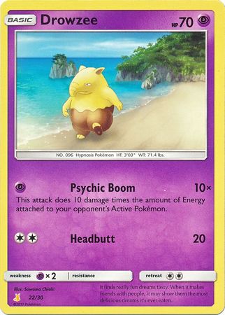 Drowzee (22/30) [Sun &amp; Moon: Trainer Kit - Alolan Raichu] 