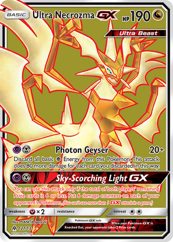 Ultra Necrozma GX (127/131) [Sun &amp; Moon: Forbidden Light] 