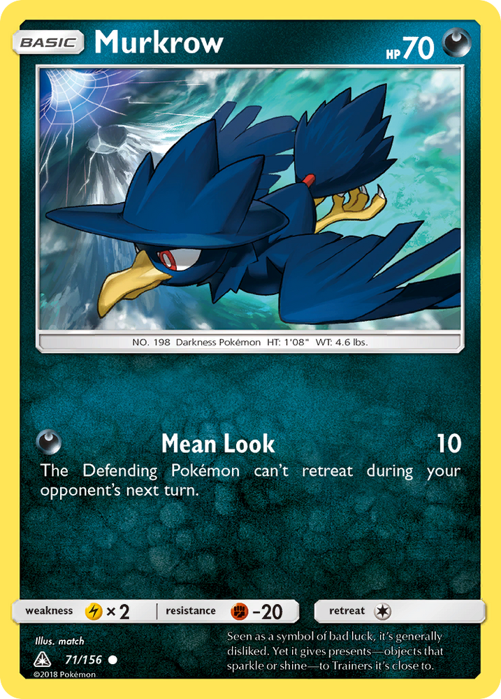 Murkrow (71/156) [Sun &amp; Moon: Ultra Prism] 