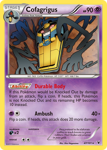 Cofagrigus (47/101) [Black &amp; White: Noble Victories] 