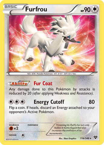 Furfroo (114/146) [XY: Base Set] 