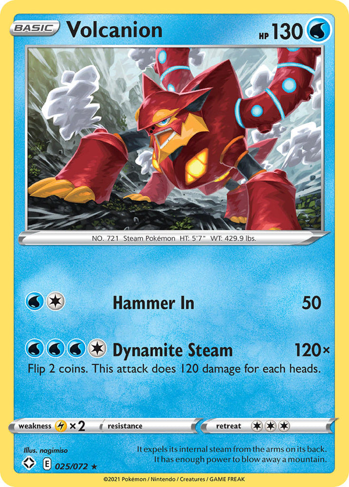 Volcanion (025/072) [Sword & Shield: Shining Fates]