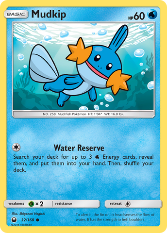 Mudkip (32/168) [Sun &amp; Moon: Celestial Storm] 