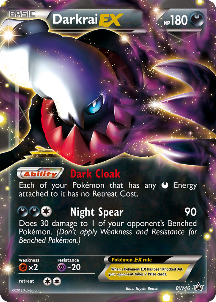 Darkrai EX (BW46) [Black &amp; White: Black Star Promos] 