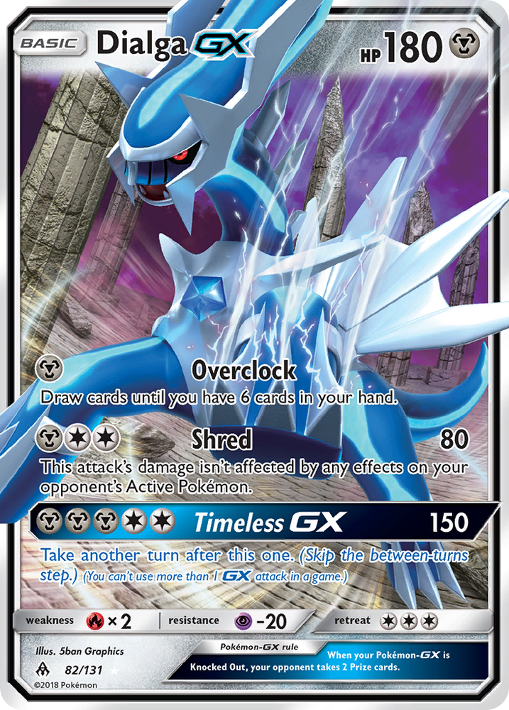 Dialga GX (82/131) [Sun &amp; Moon: Forbidden Light] 