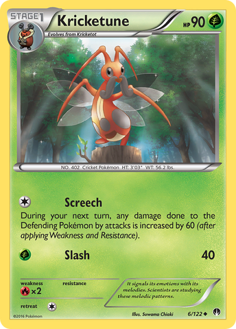 Kricketune (6/122) [XY:BREAKpoint] 