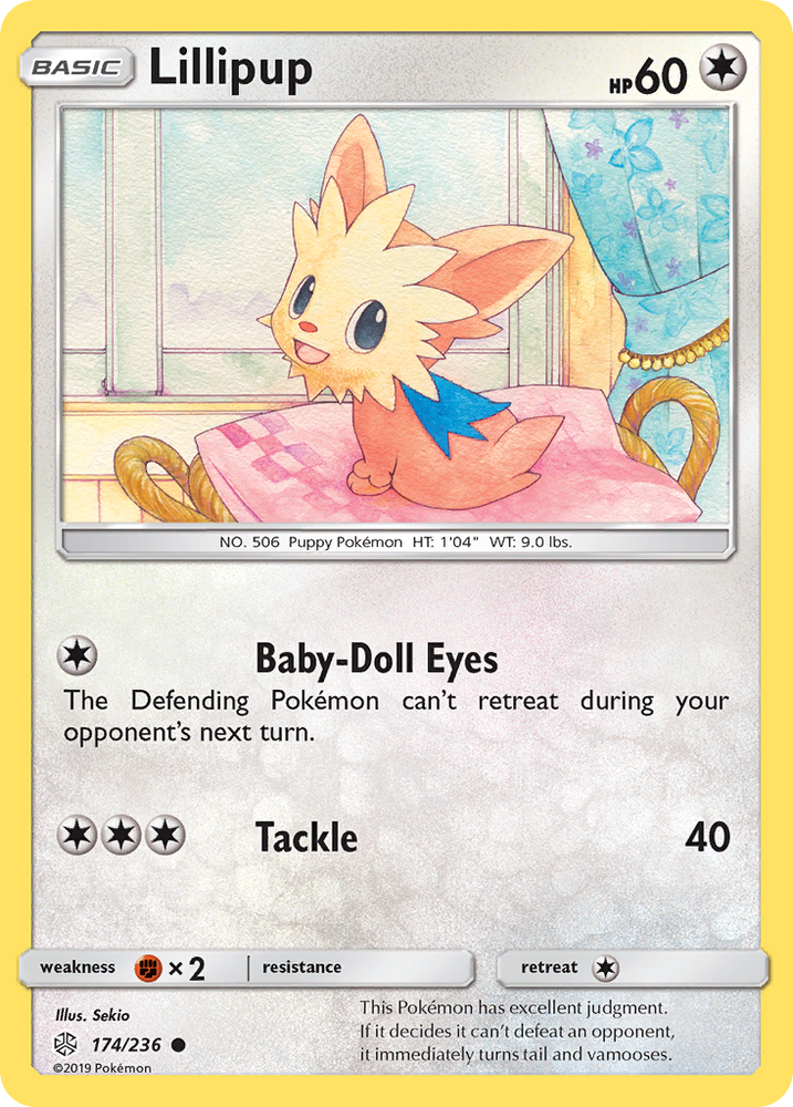 Lillipup (174/236) [Sun &amp; Moon: Cosmic Eclipse] 