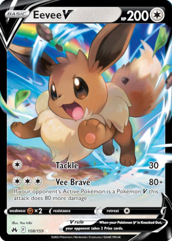 Eevee V (108/159) [Sword &amp; Shield: Crown Zenith] 