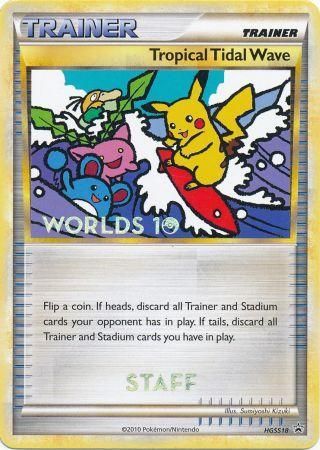 Tropical Tidal Wave (HGSS18) (Staff) [HeartGold &amp; SoulSilver: Black Star Promos] 