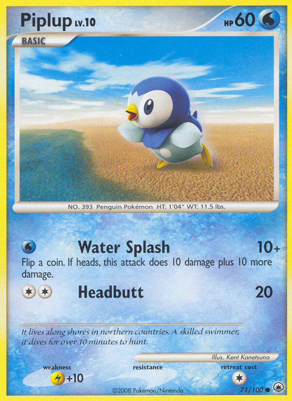 Piplup (71/100) [Diamond &amp; Pearl: Majestic Dawn] 