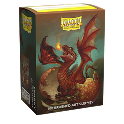 Dragon Shield: Standard 100ct Brushed Art Sleeves - Sparky