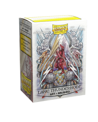 Dragon Shield: Standard 100ct Brushed Art Sleeves - Lane Thunderhoof