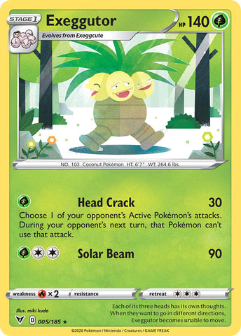 Exeggutor (005/185) [Sword &amp; Shield: Vivid Voltage] 