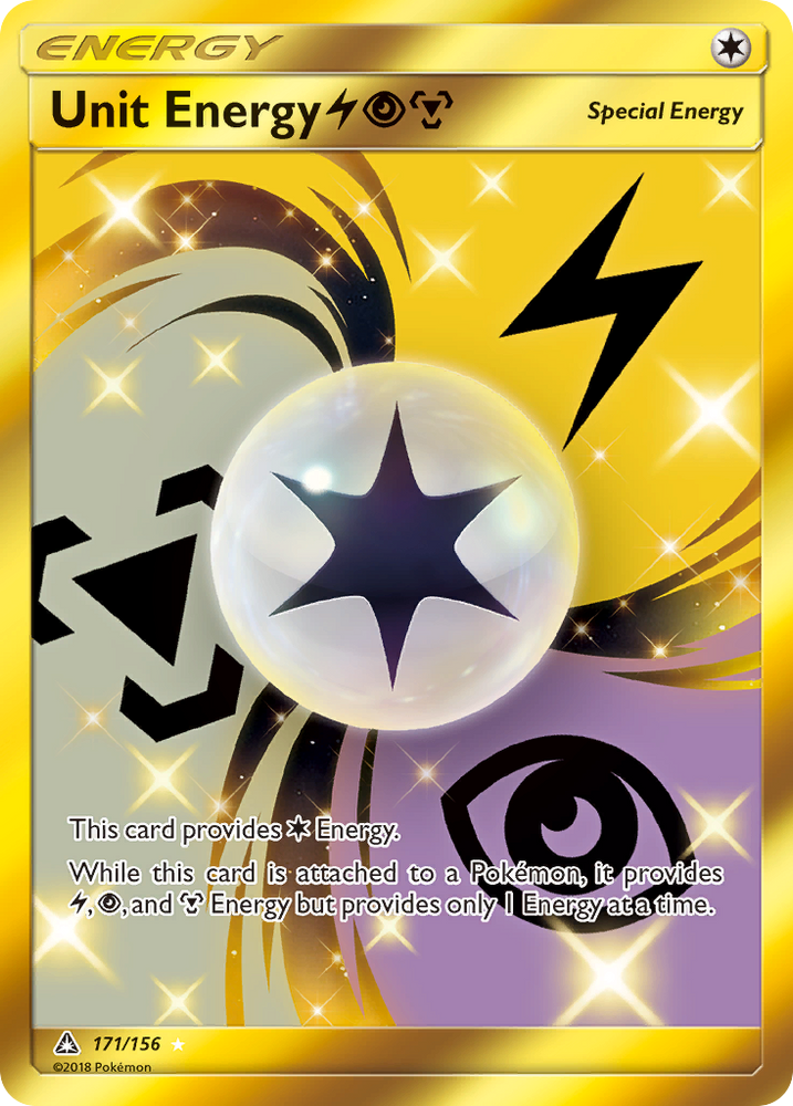 Unit Energy (171/156) (Lightning, Psychic, Metal) [Sun &amp; Moon: Ultra Prism] 