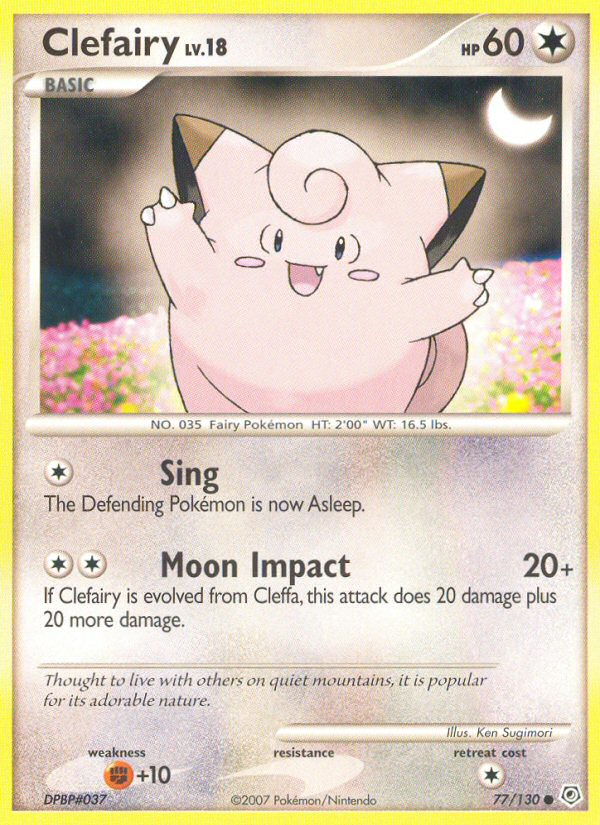 Clefairy (77/130) [Diamond &amp; Pearl: Base Set] 