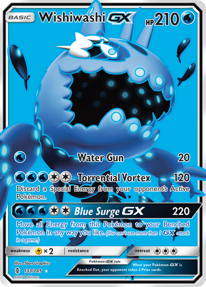 Wishiwashi GX (133/145) [Sun &amp; Moon: Guardians Rising] 