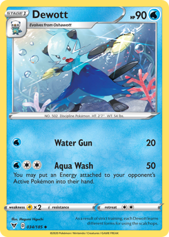 Dewott (034/185) [Sword &amp; Shield: Vivid Voltage] 