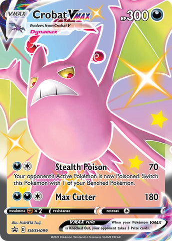 Crobat VMAX (SWSH099) (Jumbo Card) [Sword &amp; Shield: Black Star Promos] 