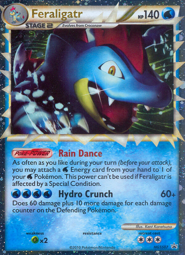 Feraligatr (HGSS07) [HeartGold &amp; SoulSilver: Black Star Promos] 