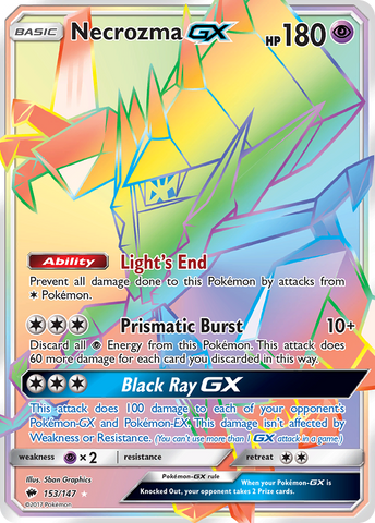 Necrozma GX (153/147) [Sun &amp; Moon: Burning Shadows] 